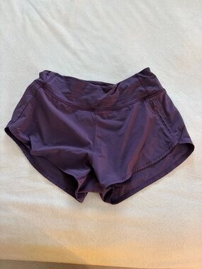 Outdoor Voices Purple Hudson Athletic Shorts